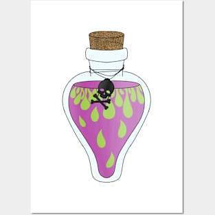 Poison Bottle Posters and Art